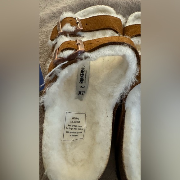BIRKENSTOCK ARIZONA SHEARLING NWT - Picture 8 of 10